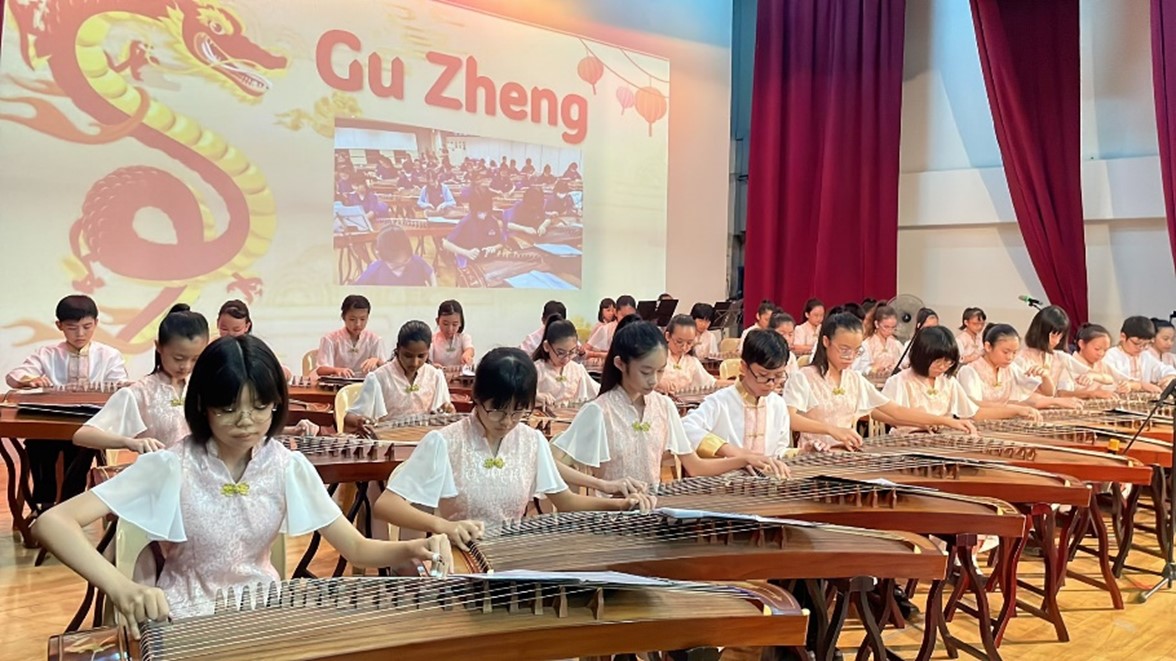 Chinese New Year 2024 – Our Guzheng performers in action