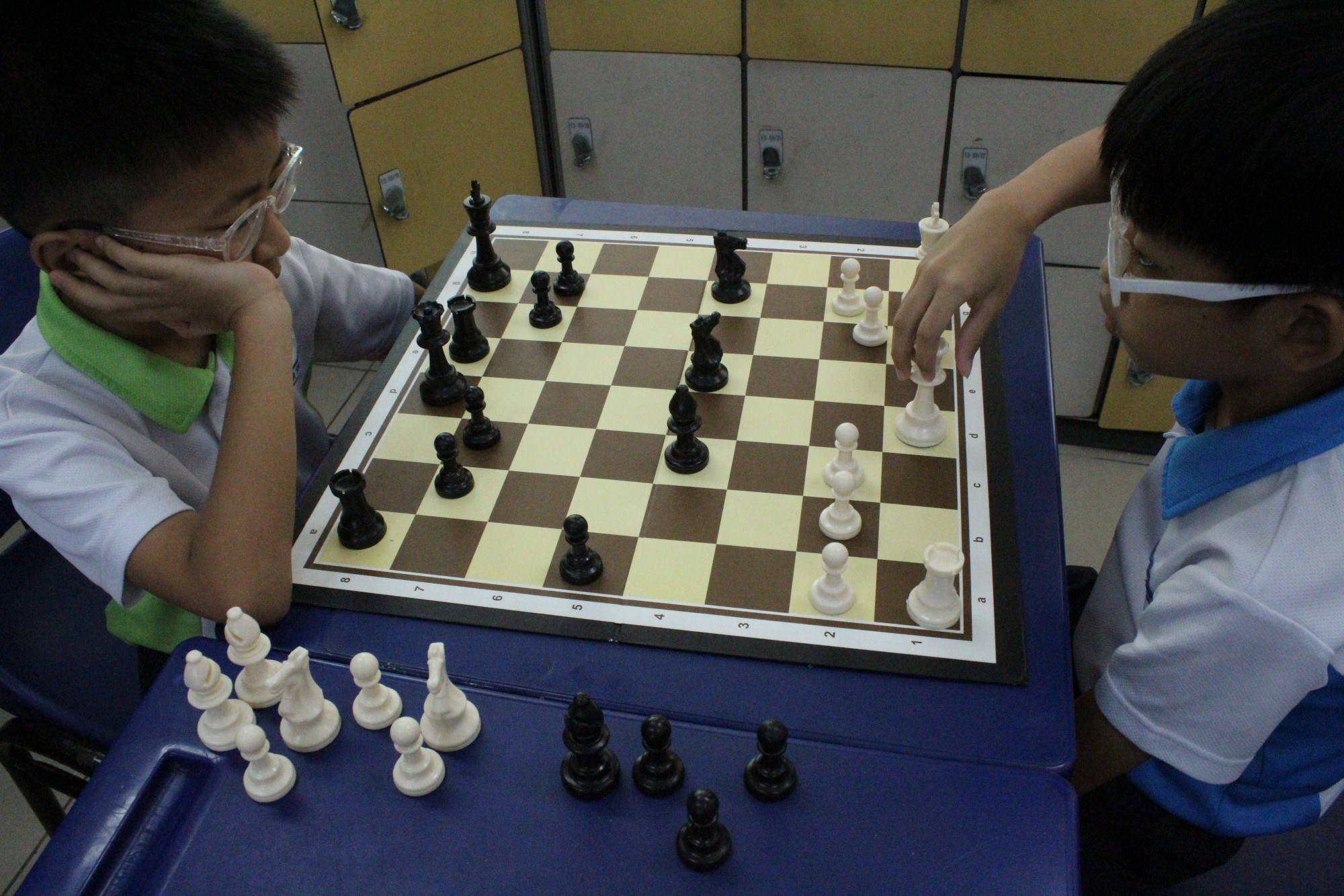 Learning chess together develops mutual respect and friendship