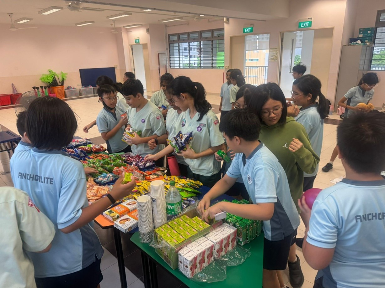 Cub Scouts planned a farewell party for our P6 Cub Scouts.