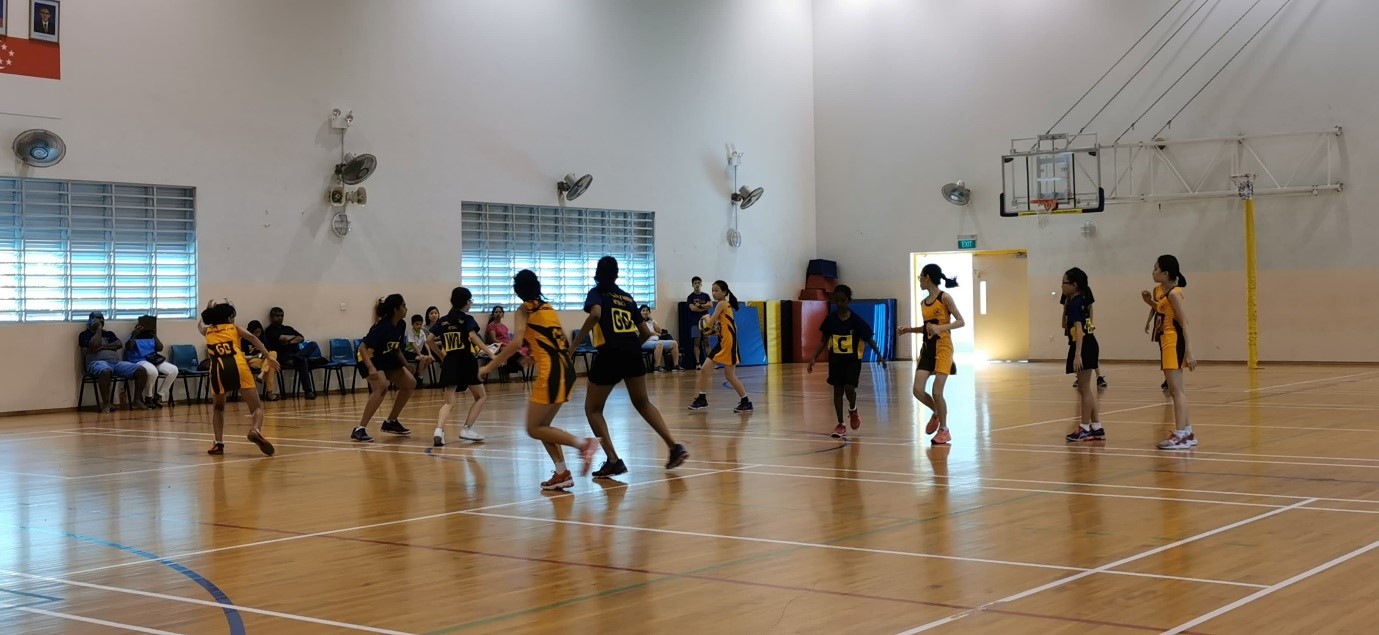 SPSSC North Zone Netball Championships 2019 Netball students in action